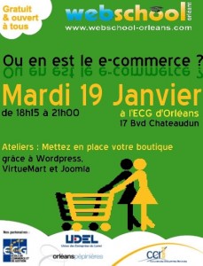 Webschool Orléans: Ou en est le E-Commerce ?