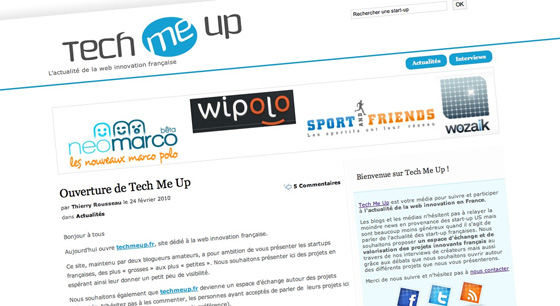 Tech Me Up, LE média de la web innovation en France